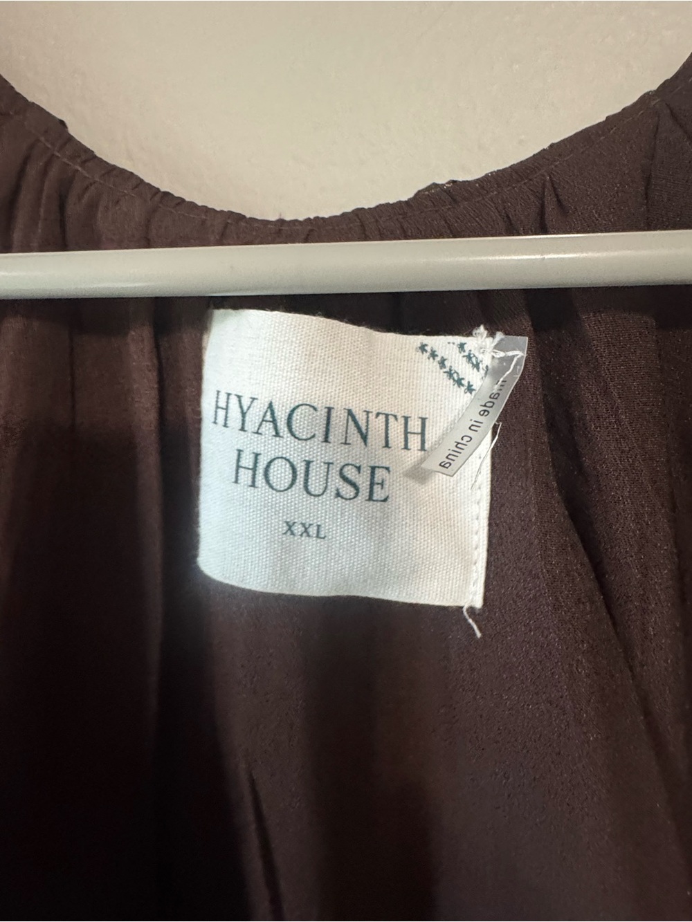 Tuckernuck Metallic Brown Pleated Midi Dress with Balloon Sleeves - Picture 5 of 9